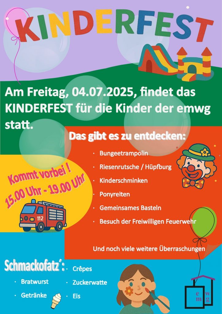 Kinderfest Plakat