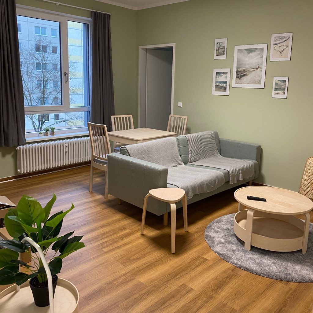Wohnzimmer Große Gästewohnung