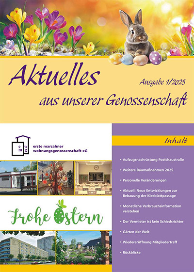 Titelbild Mieterzeitung