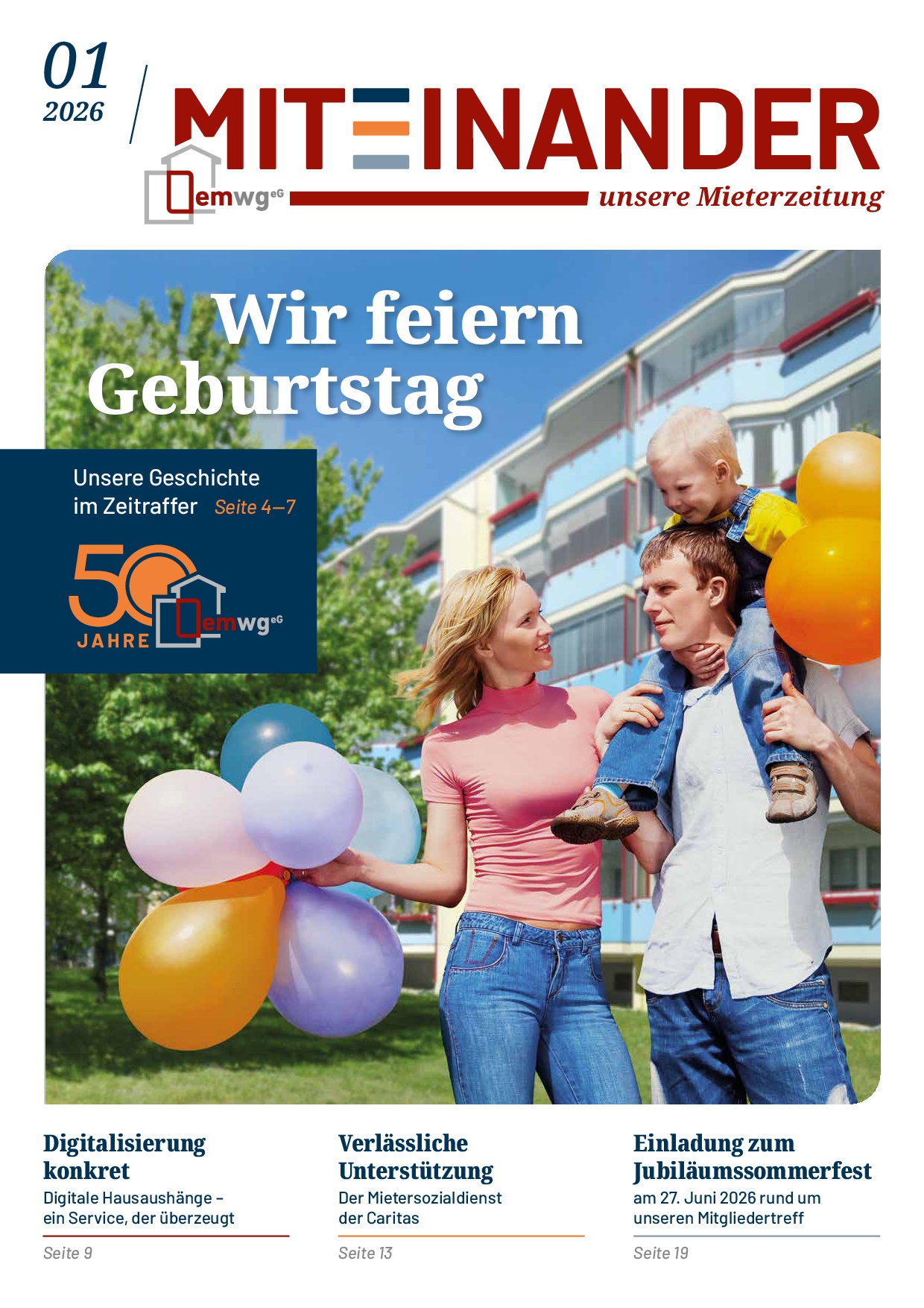 Titelbild Mieterzeitung
