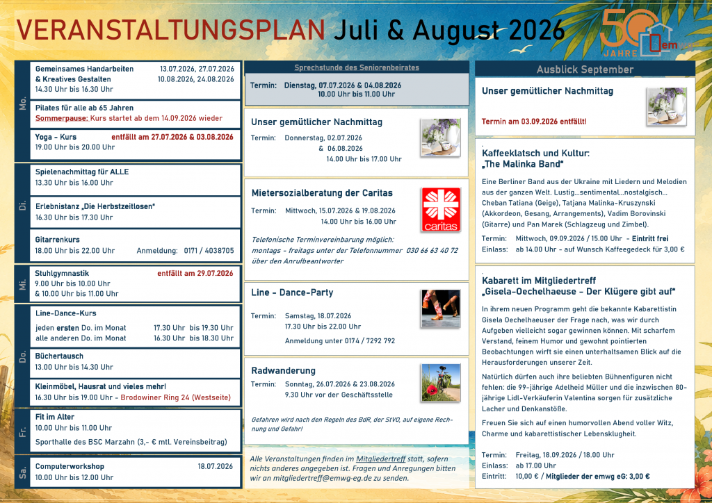 2026 07 und 08 Veranstaltungsplan